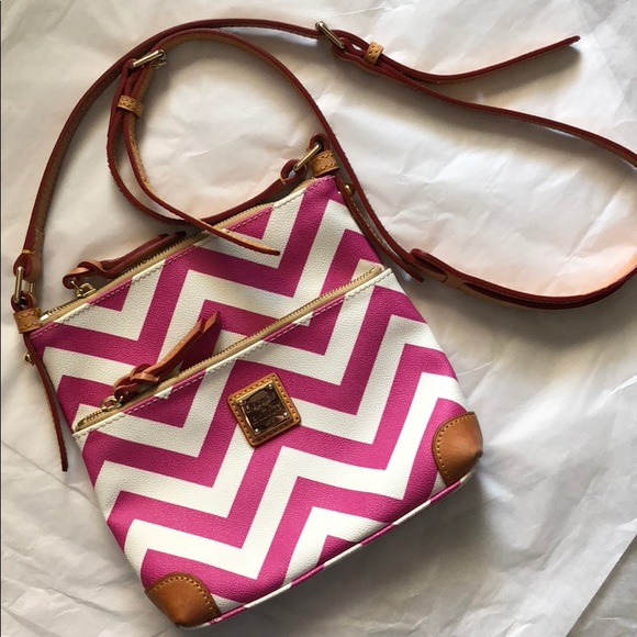 Dooney & Bourke Handbags - Dooney & Bourke Chevron Crossbody!